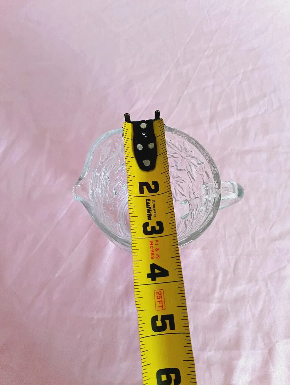PRINCESS HOUSE FANTASIA CLEAR GLASS CREAMER